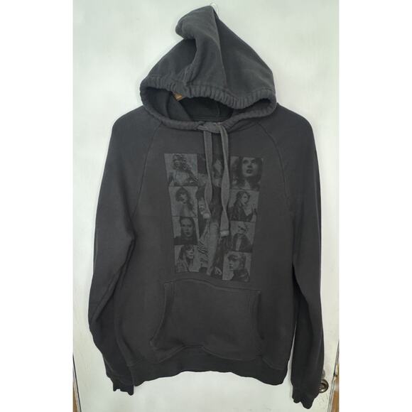 Taylor Swift Unisex Size Small Eras Tour 2023 Hoodie Sweatshirt Black Gray - Picture 1 of 7